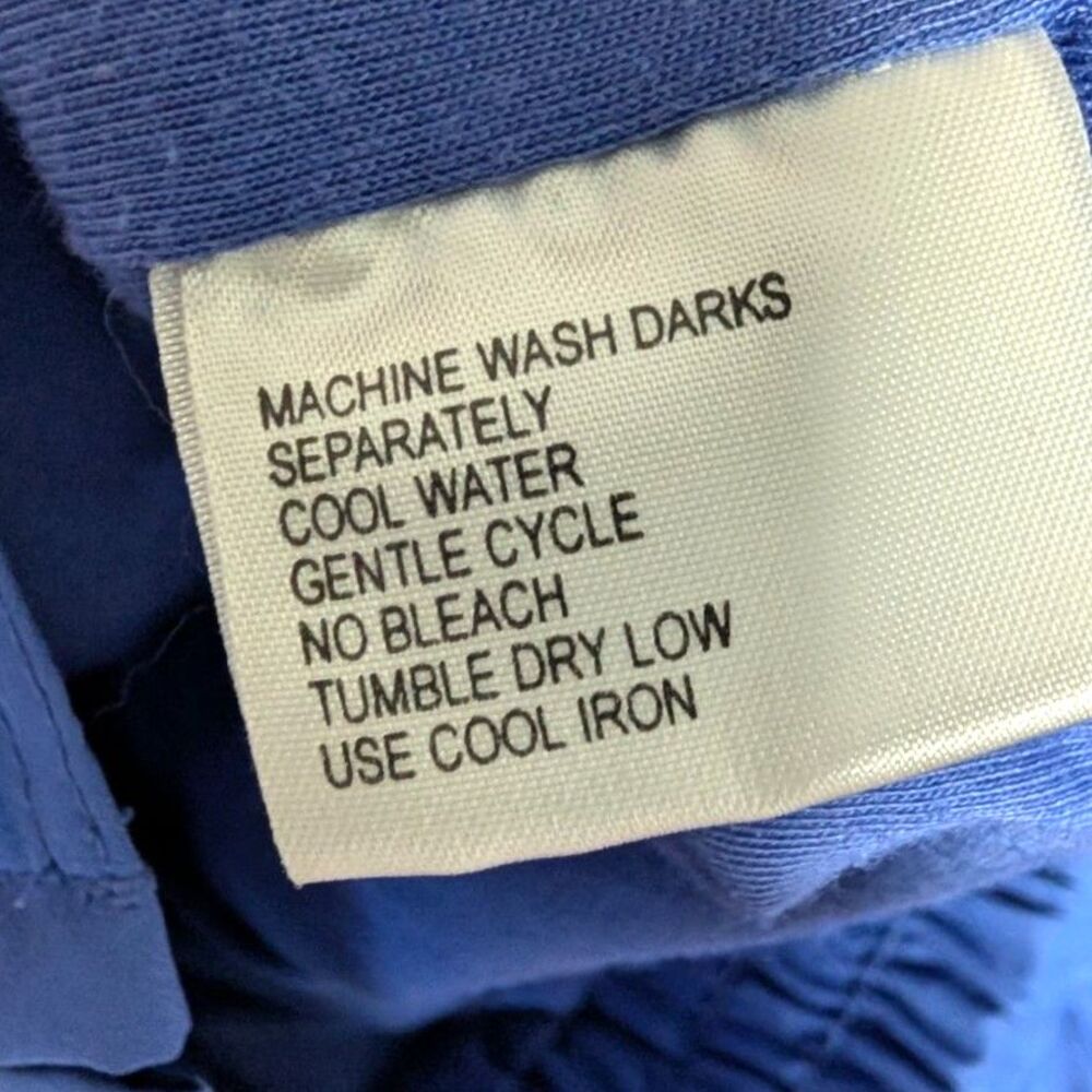 Vintage Jamie Sadock Blue Utility Windbreaker Jacket M 90s Y2K Streetwear - Picture 5 of 10